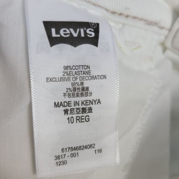 LEVI’s Shorty Shorts, GIRLS SIZE 10 - Picture 8 of 11